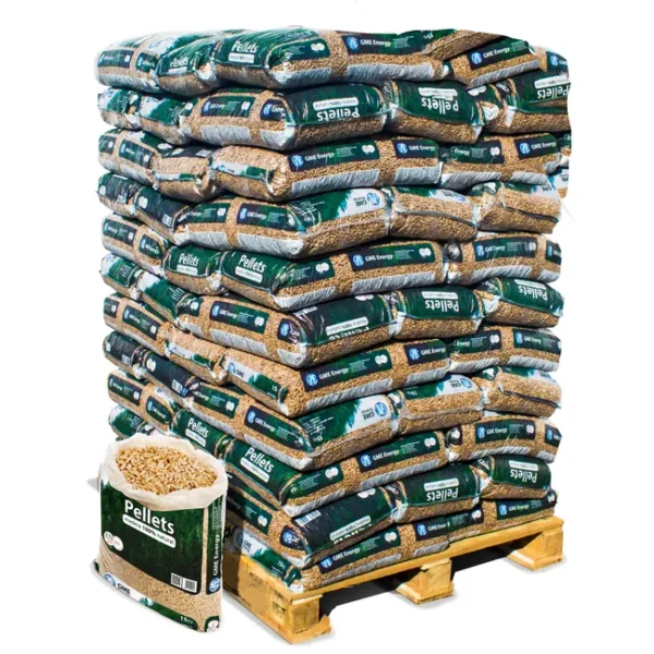 Pellets de 77 sacos GME WoodPellet