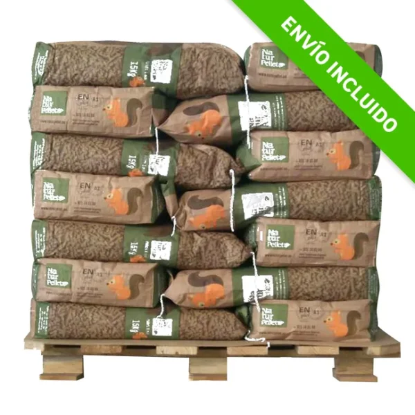 Pellets de 35 sacos de pellet NATURPELLET